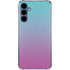 Purple and Blue Ombre Galaxy A55 5G Clear Case