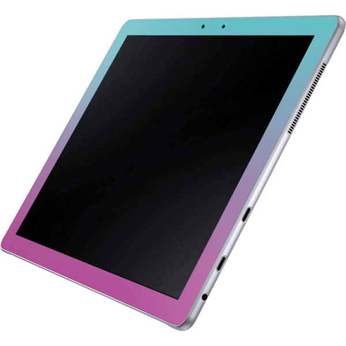 Purple and Blue Ombre Galaxy Book 12in Skin