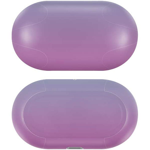 Purple and Blue Ombre Galaxy Buds Plus Skin