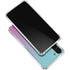 Purple and Blue Ombre Galaxy S24 FE Clear Case
