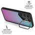 Purple and Blue Ombre Galaxy S25 Kickstand Case