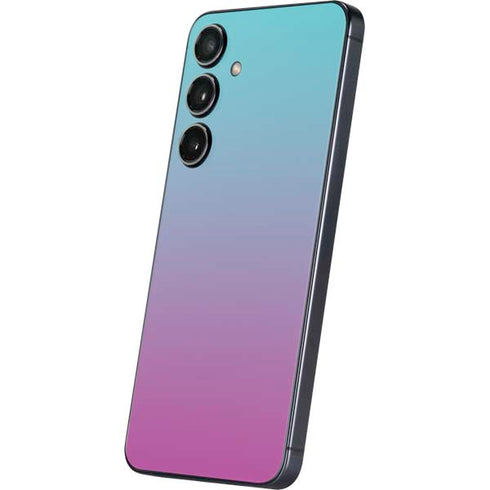Purple and Blue Ombre Galaxy S24 Skin