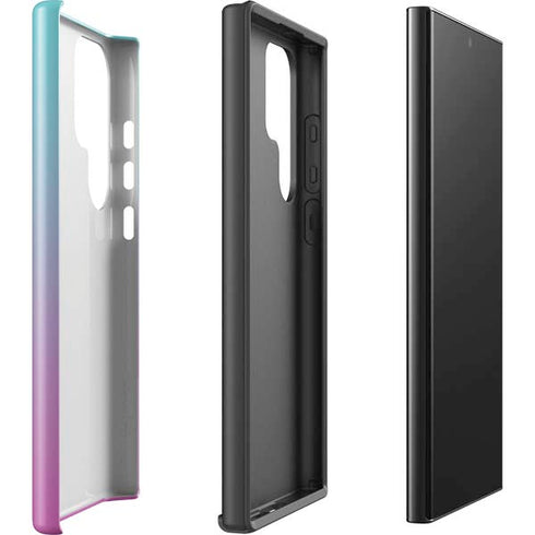 Purple and Blue Ombre Galaxy S25 Ultra Impact Case
