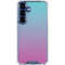 Purple and Blue Ombre Galaxy S25 Clear Case