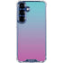Purple and Blue Ombre Galaxy S25 Plus Clear Case