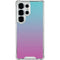Purple and Blue Ombre Galaxy S25 Ultra Clear Case