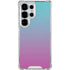 Purple and Blue Ombre Galaxy S25 Ultra Clear Case