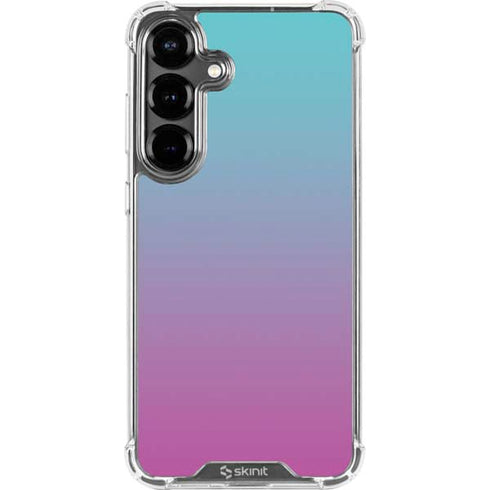 Purple and Blue Ombre Galaxy S26 Plus Clear Case