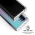 Purple and Blue Ombre Galaxy Z Fold7 Clear Case