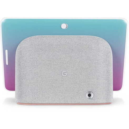 Purple and Blue Ombre Google Home Hub Skin