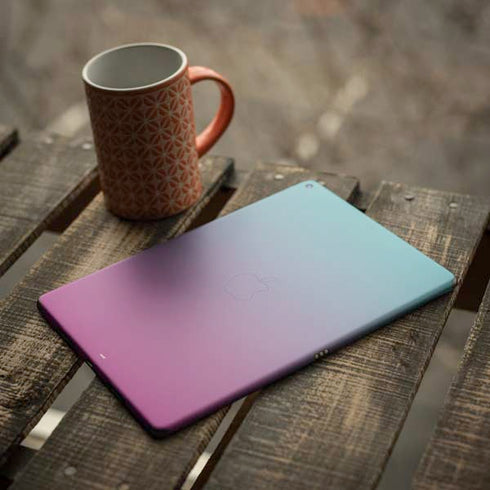 Purple and Blue Ombre iPad Skins