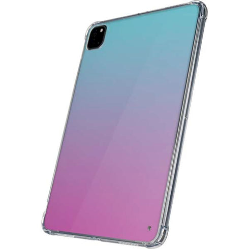 Purple and Blue Ombre iPad Pro 11in (2024) Clear Case