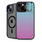 Purple and Blue Ombre iPhone 14 Kickstand Case