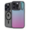 Purple and Blue Ombre iPhone 15 Pro Max Kickstand Case