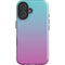 Purple and Blue Ombre iPhone 16 Impact Case