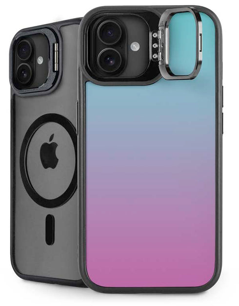 Purple and Blue Ombre iPhone 16 Plus Kickstand Case