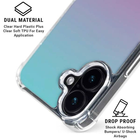 Purple and Blue Ombre iPhone 16 Plus MagSafe Case