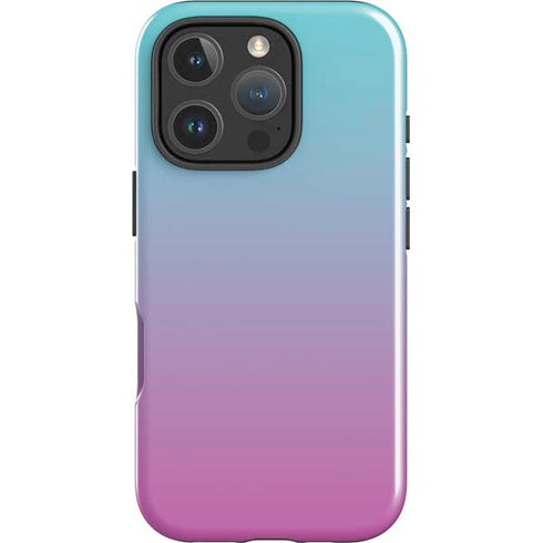 Purple and Blue Ombre iPhone 16 Pro Impact Case