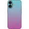 Purple and Blue Ombre iPhone 16 Skin