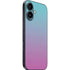 Purple and Blue Ombre iPhone 16 Skin