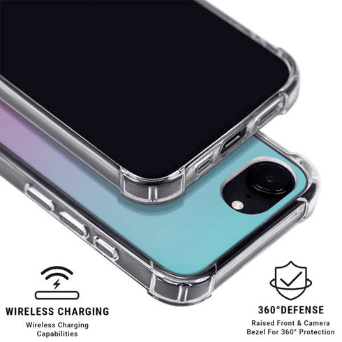 Purple and Blue Ombre iPhone 16e MagSafe Case