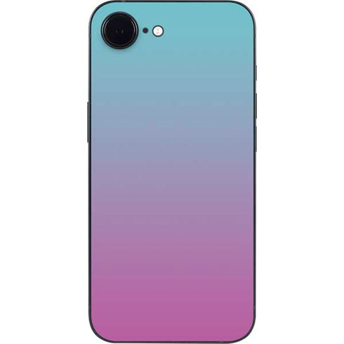 Purple and Blue Ombre iPhone 16e Skin