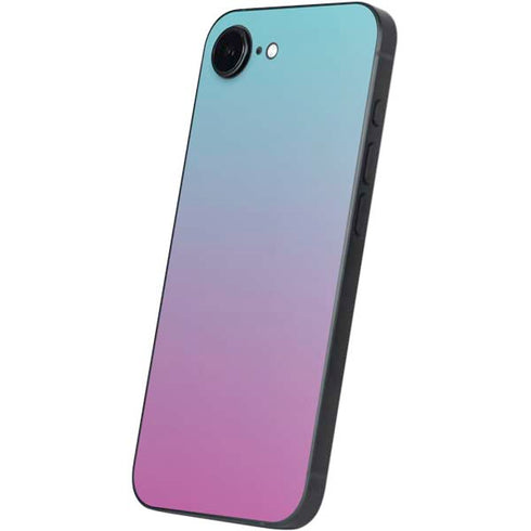 Purple and Blue Ombre iPhone 16e Skin