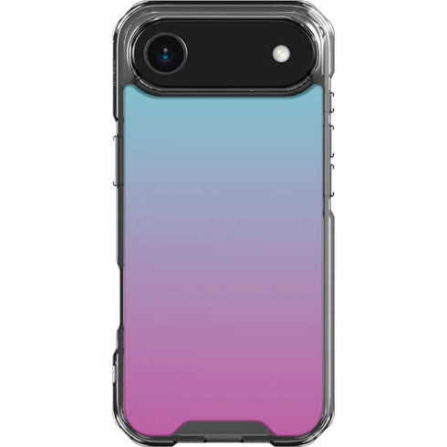 Purple and Blue Ombre iPhone 17 Air Clear Case