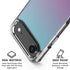 Purple and Blue Ombre iPhone 17 Air Clear Case