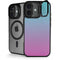 Purple and Blue Ombre iPhone 17 Kickstand Case