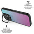 Purple and Blue Ombre iPhone 17 Kickstand Case