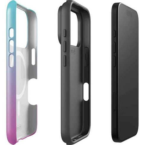 Purple and Blue Ombre iPhone 17 Pro Magsafe Impact Case