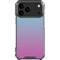 Purple and Blue Ombre iPhone 17 Pro Max Clear Case