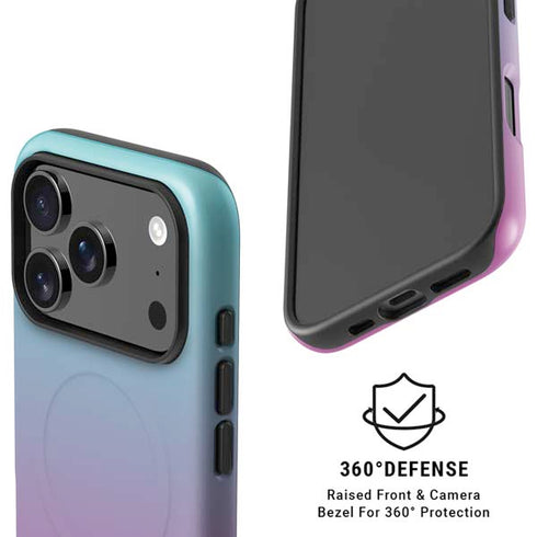 Purple and Blue Ombre iPhone 17 Pro Max Magsafe Impact Case