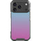 Purple and Blue Ombre iPhone 18 Pro Clear Case