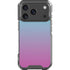 Purple and Blue Ombre iPhone 18 Pro Clear Case