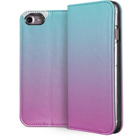 Purple and Blue Ombre iPhone 7 Folio Case