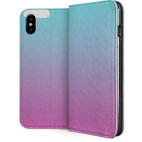Purple and Blue Ombre iPhone 8 Folio Case