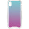 Purple and Blue Ombre iPhone XS Clear Case