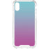 Purple and Blue Ombre iPhone XS Clear Case