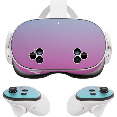 Purple and Blue Ombre Meta Quest 3S Skin