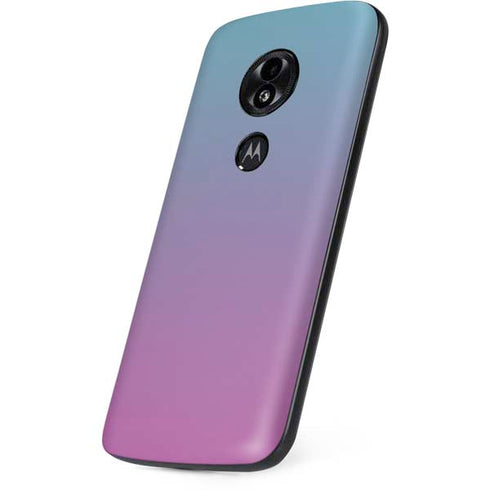 Purple and Blue Ombre Moto E5 Play Skin