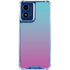Purple and Blue Ombre Moto G Play 4G (2024) Clear Case