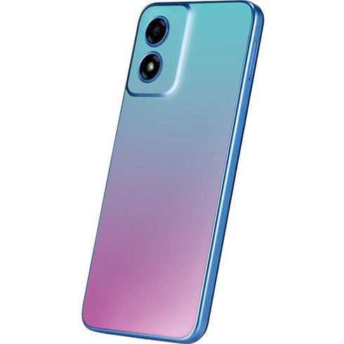Purple and Blue Ombre Moto G Play 4G (2024) Skin