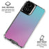 Purple and Blue Ombre Moto G Power 5G (2024) Clear Case