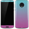 Purple and Blue Ombre Moto G6 Skin