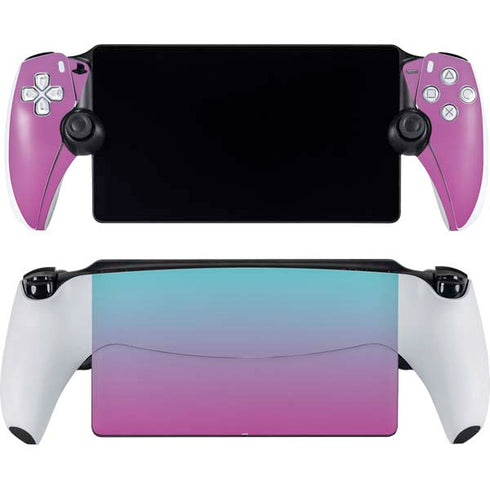 Purple and Blue Ombre PlayStation Portal Remote Player Skin