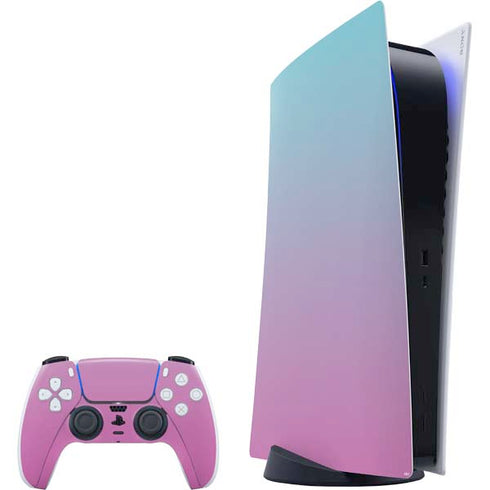 Purple and Blue Ombre PlayStation PS5 Skins