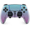 Purple and Blue Ombre PS5 DualSense Edge Pro Controller Skin
