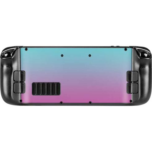Purple and Blue Ombre Steam Deck Handheld Gaming Computer OLED Skin